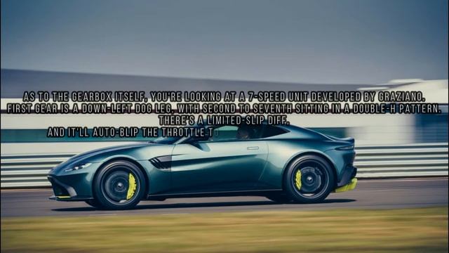 Aston Martin gives Vantage AMR a stick shift for serious driving enthusiasts смотреть онлайн