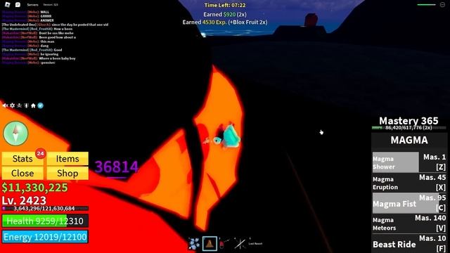 I Awakened MAGMA to Become OVERPOWERED in Blox Fruits смотреть онлайн