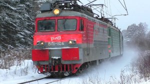 "Выльник к нам приходит!" ВЛ11-110 А/070 с грузовым поездом
