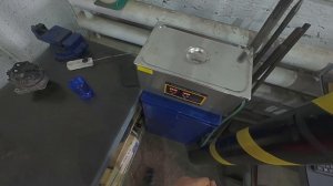 Тестируем ультразвуковую ванну на 22 литра, крутим стартер на стенде  Э 250-02.