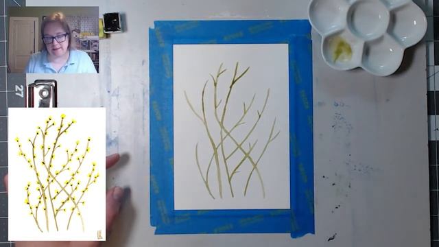 SML Art Club At Home: Watercolor Forsythia смотреть онлайн