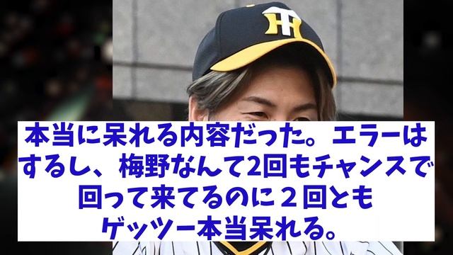 阪神・岡田監督　呆れる・・・【野球情報】【2ch 5ch】【なんJ なんG反応】【野球スレ】 смотреть онлайн