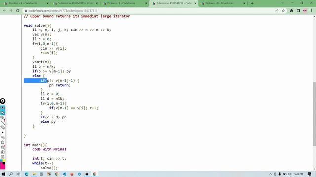 Polynomial Round 2022 (Div. 1 + Div. 2, Rated, Prizes!)| problem 1774A & B & C | codeforces c++ смотреть онлайн