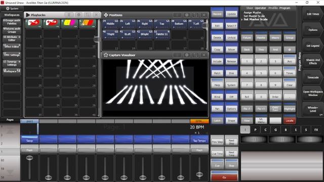 13 Avolites - Master Tempo BPM en fader, para efectos de colores. смотреть онлайн