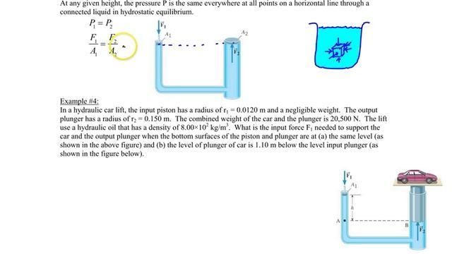 Chapter 11, Pascal's Principle and Example #4 смотреть онлайн