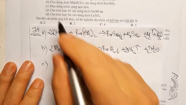 Giải đề thi tham khảo môn hóa học tốt nghiệp THPT 2021 смотреть онлайн