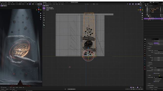 Как создать реалистичные частицы пыли в воздухе | Blender tutorials смотреть онлайн