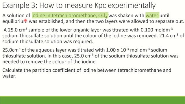 Topic 4.3-Calculation on Partition Coefficient, Kpc смотреть онлайн