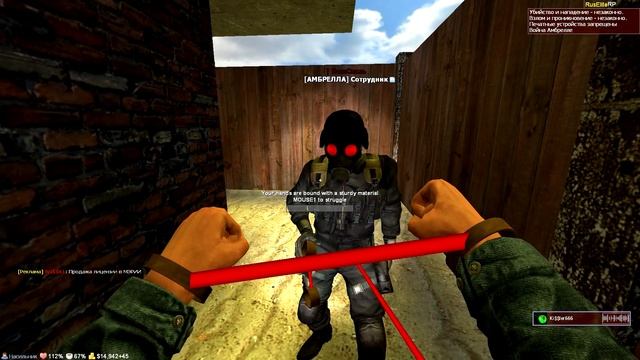 НАСИЛЬНИК НАПАЛ НА ЗОМБИ | Garry's mod [Гаррис мод] - Dark Rp смотреть онлайн
