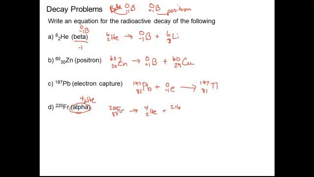 Example Nuclear Reaction Questions смотреть онлайн