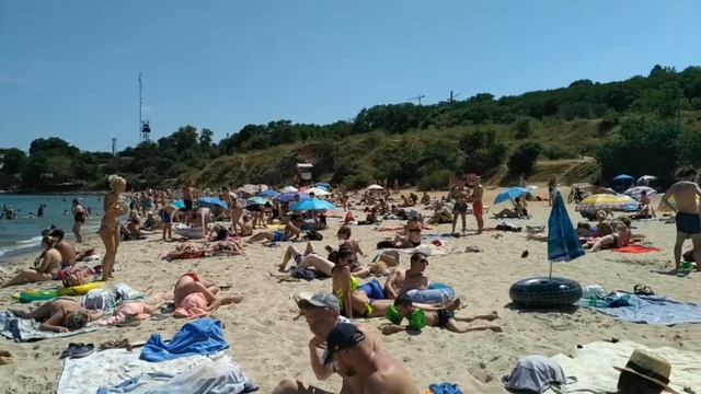 Одесса пляж "Собачий" 7.07.2019 смотреть онлайн