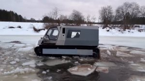 ТАКОГО ВЕЗДЕХОДА ЕЩЁ НЕ БЫЛО.  ALL-TERRAIN VEHICLE .  AMPHIBIOUS.