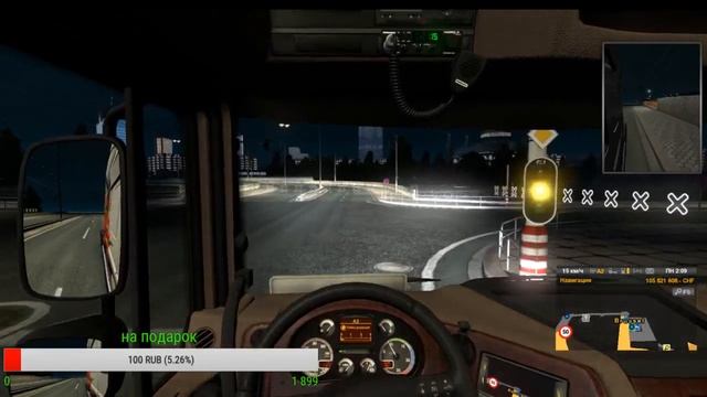 Играем Euro Truck Simulator 2 МР  Донат в описании