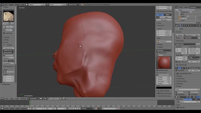 First Attempt to Create Realistic Character 3D Model [WIP] смотреть онлайн