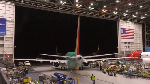 Turkey's First 737 MAX 8 From Build to Delivery Flight смотреть онлайн