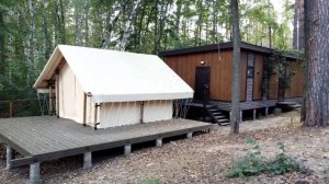 База отдыха «УТРО» глэмпинг в самом тихом и уютном месте на берегу залива реки Волга