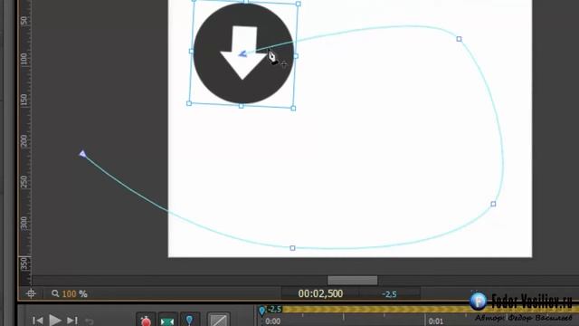 5 Движение вдоль кривой в Adobe Edge Animate смотреть онлайн