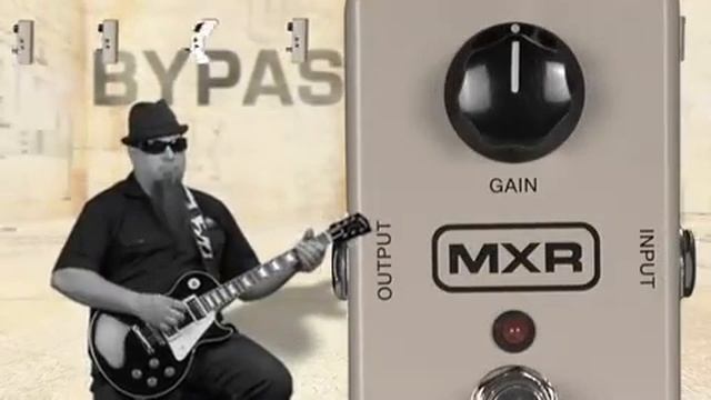MXR M-133 Micro Amp Pedal Video Demo смотреть онлайн