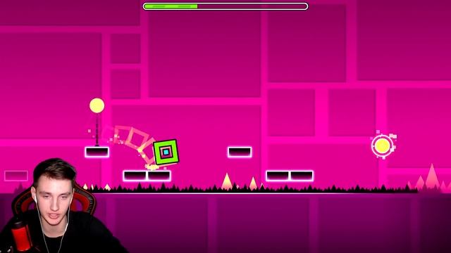 ЧИТАЮ "РЭП" И СТРАДАЮ ОТ БОЛИ | Geometry Dash смотреть онлайн
