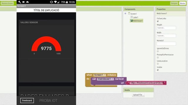 IoT experience - 6: App per visualitzar les dades смотреть онлайн