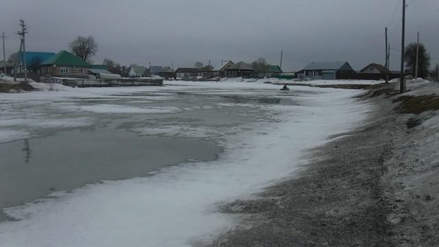Дискоход "Поиск" Весенний лед. смотреть онлайн