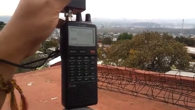ICOM IC-R20 + Magic Wand Banda 17m #1 смотреть онлайн
