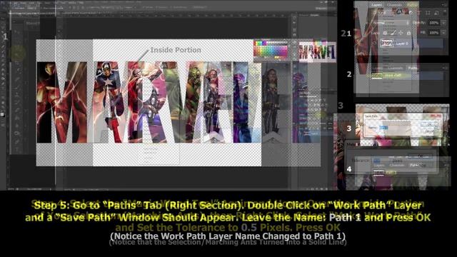 OKI 711WT and 920WT Instructions - Removing the White Background in Photoshop смотреть онлайн