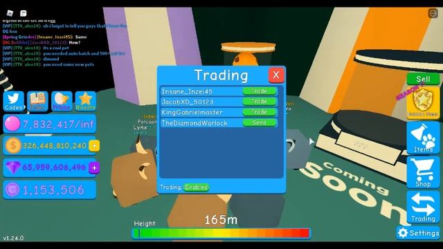 [😱 FREE AUTO HATCH 😱] Bubble Gum Simulator смотреть онлайн