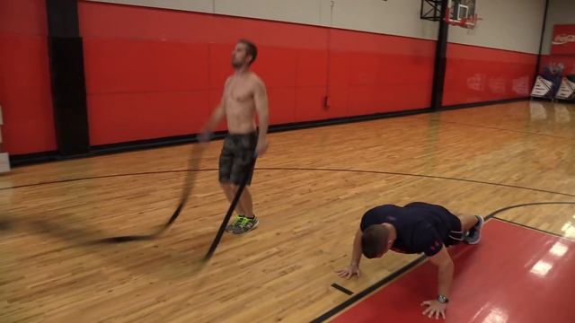 How to do HIIT with Battle Ropes (High Intensity Interval Training) смотреть онлайн