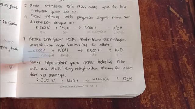 Memahami Reaksi-Reaksi Hidrokarbon(Hidrolisis, Esterifikasi, Penetralan, Saponifikasi) смотреть онлайн