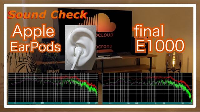 Apple EarPods vs final E1000 [IEMs In-Ear headphones Sound Comparison イヤホン音比較] смотреть онлайн