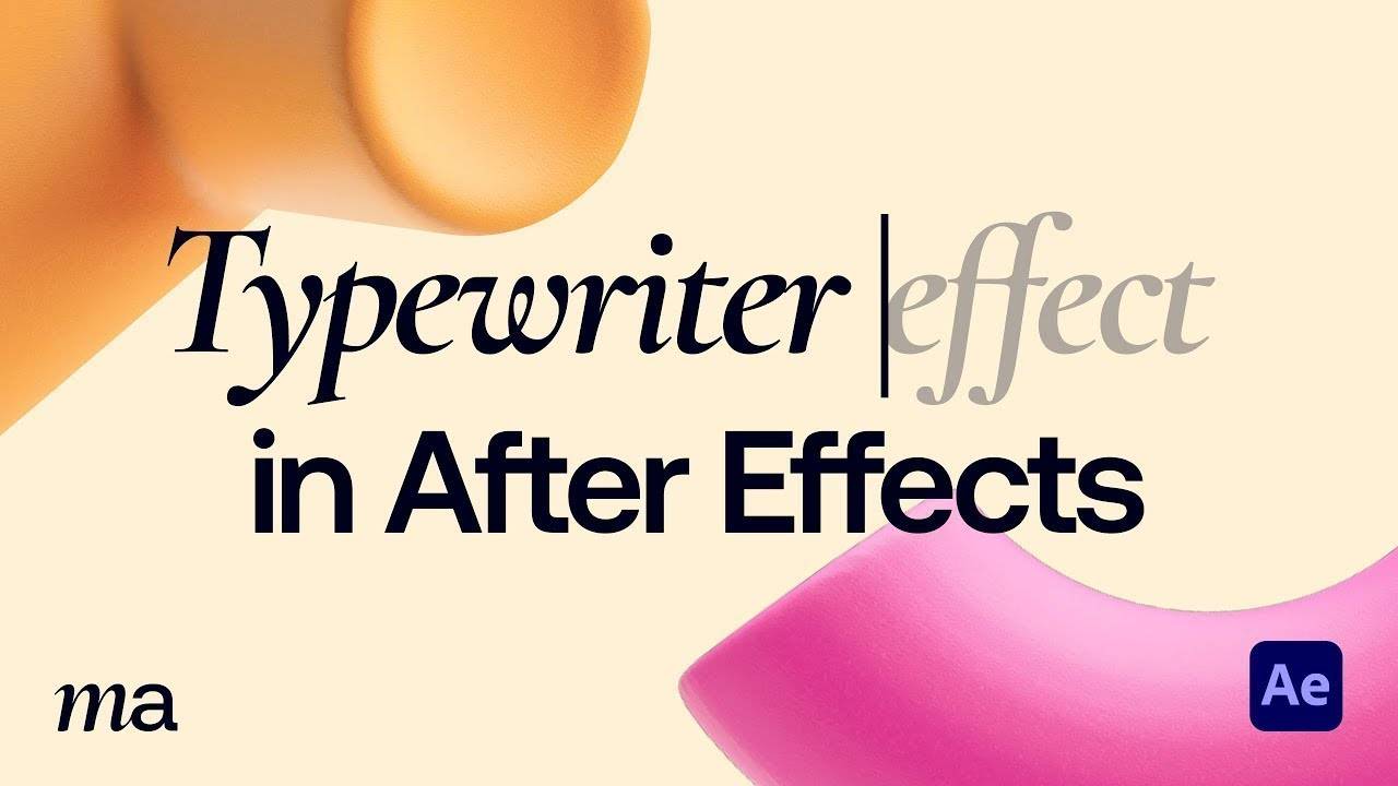 Как создать анимацию набора текста в After Effects смотреть онлайн
