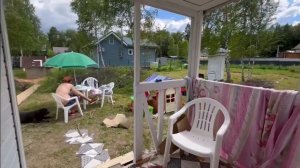 Дом из бытовки ,можно ли жить в бытовке ,бюджетная дача