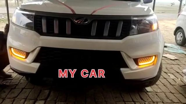 Bolero neo Led fog lamp + drl . for online order whatsapp us on - 9334166247. смотреть онлайн