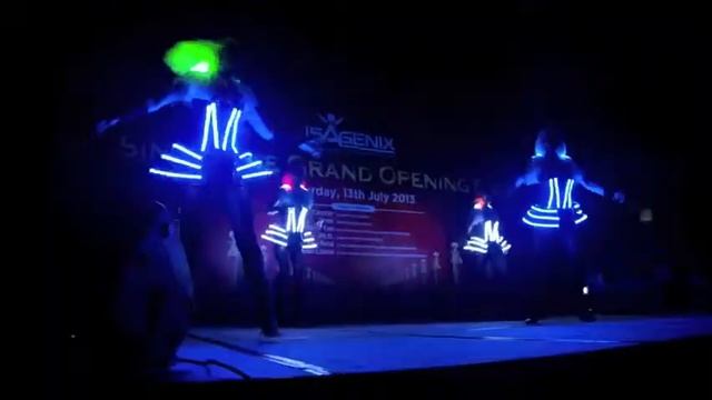 LED Black and neon swans dance performance смотреть онлайн