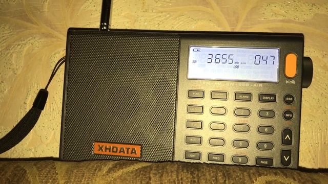 XHDATA D-808 Радиолюбители на 80 м
