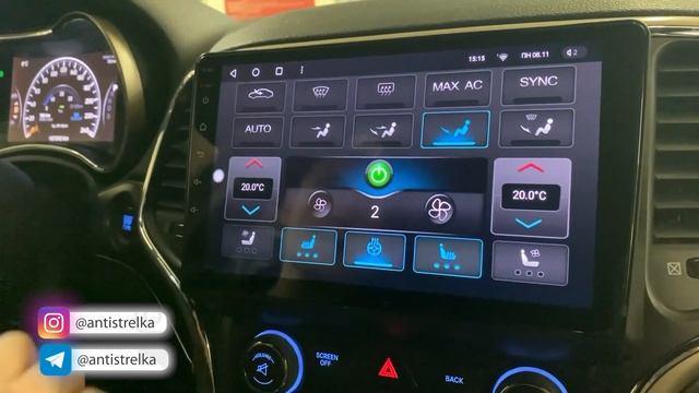 Android Магнитола на Jeep Grand Cherokee - Teyes CC3 смотреть онлайн