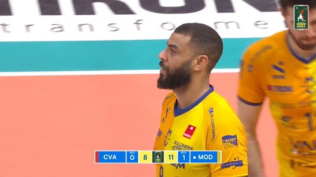 Earvin Ngapeth si inventa un primo tempo con Bruninho смотреть онлайн