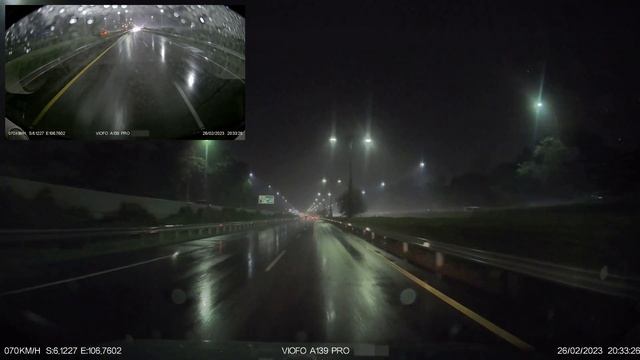 [Heavy Rain] [VIOFO A139 PRO] [Kijang LGX 1.8 EFI 2003] Serpong - Kelapa Gading via Outer Ring Road смотреть онлайн