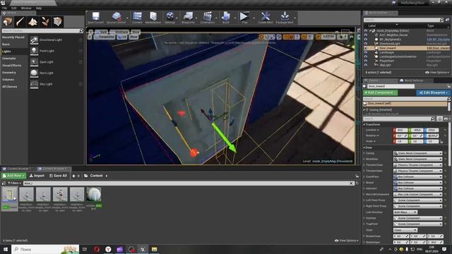 Hello Neighbor Mod Kit как сделать дом и двери с окнами