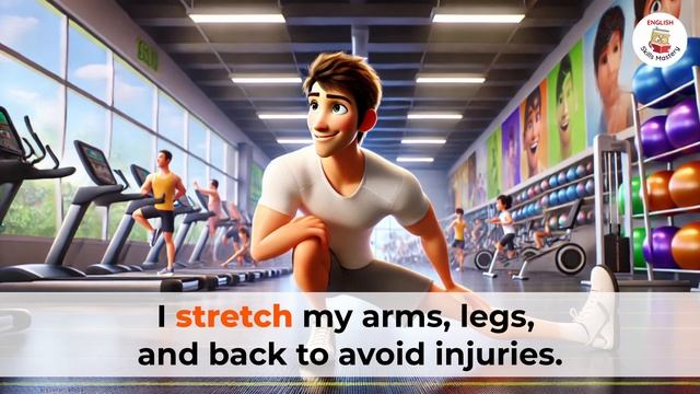 Going-to-the-Gym-Vocabulary. Про тренировки на английском языке. Слушаем и повторяем. смотреть онлайн