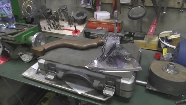 Топор для рубки мяса(реставрация) смотреть онлайн