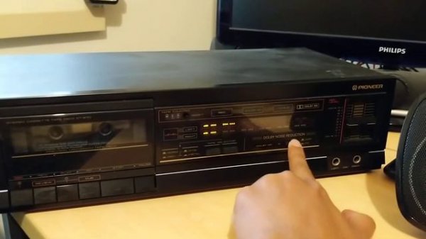 Pioneer CT-670 Vintage Cassette Stereo Tape Deck - Test