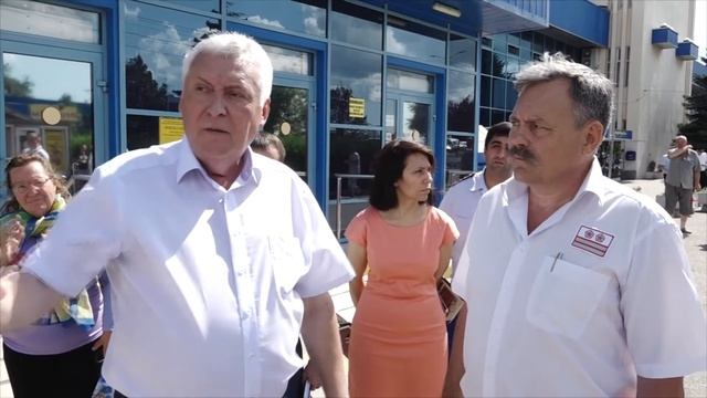 Юрий Поляков посетил с рабочим визитом железнодорожный вокзал смотреть онлайн