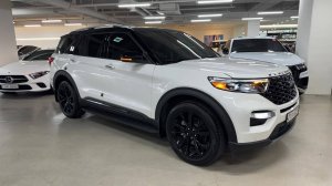 Ford Explorer Platinum 3.0 2021 полный осмотр в Южной Корее