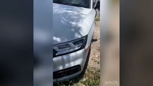 Анонс поступления к нам на склад. Ауди побитые градом