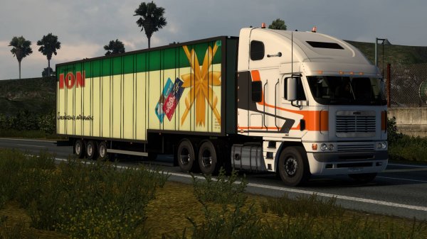 102 / ETS 2 1.52 / Freightliner Argosy / В Египет / MARIO MAP.