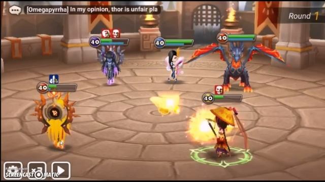 Summoners War - Guild War, Barion Defense! смотреть онлайн