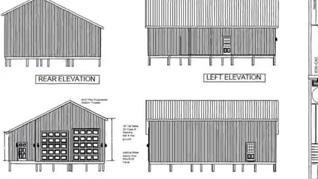 #G463 36 x 48 x 16 RV pole barn смотреть онлайн