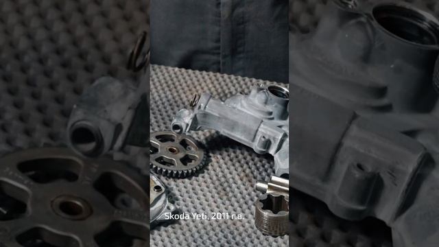 Почему пропало давление масла в двигателе? Полное видео про капиталку мотора Skoda Yeti на канале! смотреть онлайн